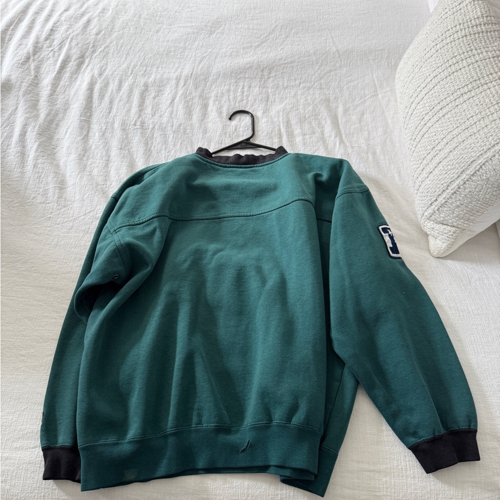 Philadelphia Eagles Green Crewneck Sweatshirt - Picture 5 of 5